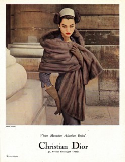 Publicité pour la maison Dior