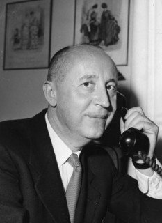Portrait of Christian Dior in 1953