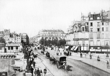 Le pont Neuf à Paris.