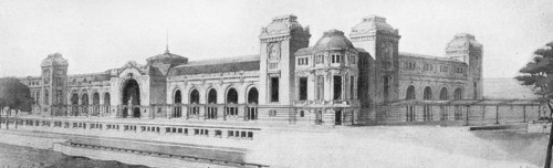 Plans et schemas des gares parisiennes. Paris novembre 1897, trois architectes sont appeles par la