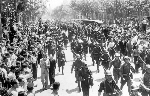 Spanish Civil War, August 1936