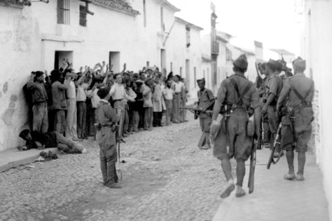Spanish Civil War, July 1936