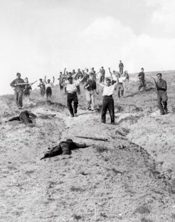 Republican prisoners on the Somosierra front, 1936