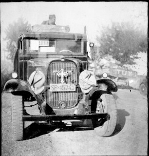 Car of a Nationalist soldier, 1936