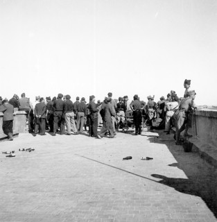 The Nationalist troops in Illescas, 1936