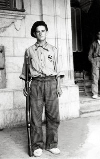Le benjamin des volontaires carlistes de 1936 âgé de 15 ans.