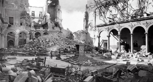 Ruins of the city of Toledo, 1936
