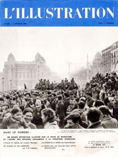 Cover of L'Illustration on the Spanish Civil War, 1939