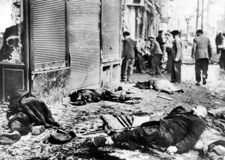 Victims of the bombing of Madrid, 1937