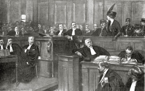 L'affaire Caillaux - Calmette. Le journal le Figaro, dirigé par Gaston Calmette, publie au début de