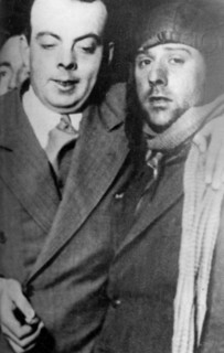Les aviateurs Saint-Exupéry et Guillaumet.