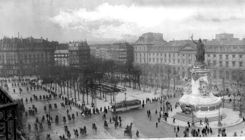 Manifestations syndicales du 1er mai 1906 à Paris