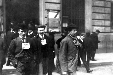 Manifestations syndicales du 1er mai 1906 à Paris