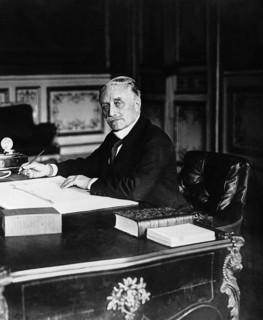 Portrait le 17 janvier 1920 de Paul Deschanel (1855-1922). Il sera élu président de la République