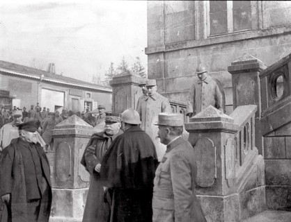 Poincaré et Joffre pendant la Bataille de Verdun