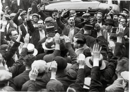 Demonstrations in Paris on July 14, 1935
