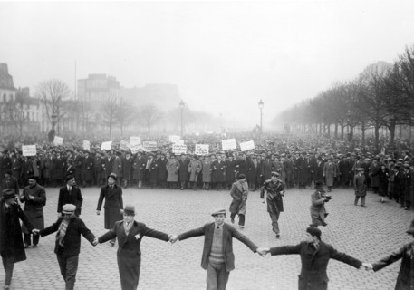 Manifestation socialo-communiste du 12 février 1934 à Paris