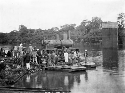 Dans les années 1910, pendant la construction de la ligne de chemin de fer franco-éthiopienne,