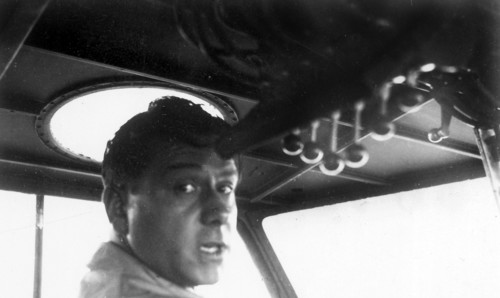 En 1939, le pilote français Henri Guillaumet à bord du "Lieutenant-de-vaisseau-Paris", lorsque