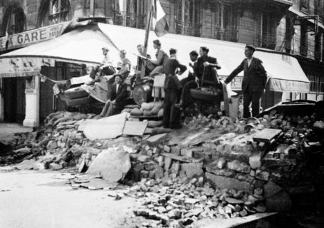 The Battle of Paris in August 1944