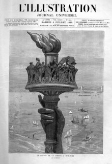 La flamme de la Statue de la Liberté à New York