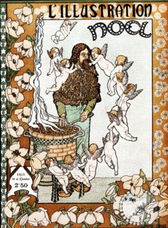 Couverture de Noël du journal L'Illustration, 1891