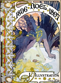 Couverture de Noël du journal L'Illustration, 1896