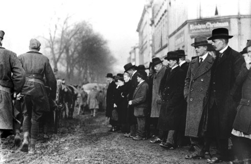 Occupation de l'Allemagne en 1918