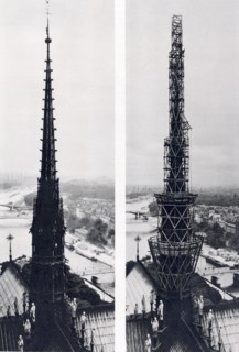 Restauration de la flèche de Notre Dame de Paris