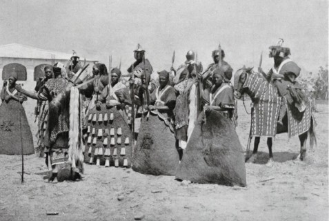 L'escorte du lamido Rey Bouba