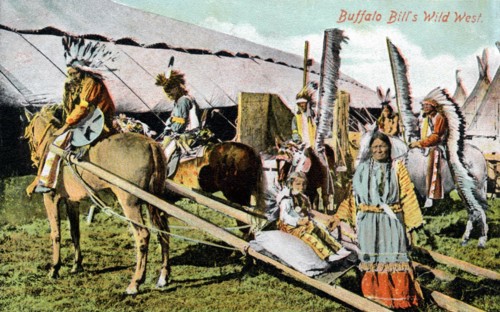 Buffalo Bill's Wild West camp
