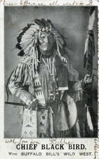 Buffalo Bill's Wild West. Chief Black Bird