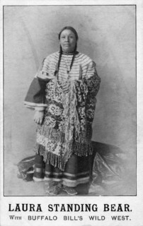 Buffalo Bill's Wild West. Laura Standing Bear