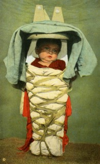 Postcard representing a Navajo Indian baby, Arizona