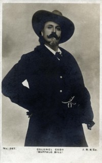 Photo card representing  Buffalo Bill