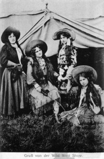 Buffalo Bill's Wild West Show, postcard