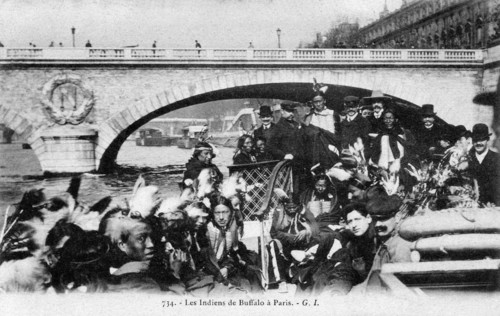 Buffalo Bill's Wild West, Buffalo's Indians in Paris