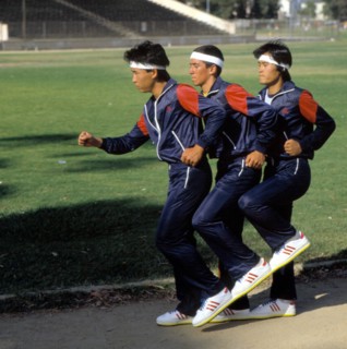 Chaussure pour trois pieds