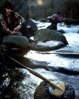 Moulinet de canne à pêche