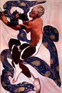 Tableau chorégraphique de l'après-midi d'un faune