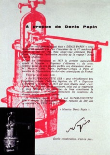 Marmite de Denis Papin.