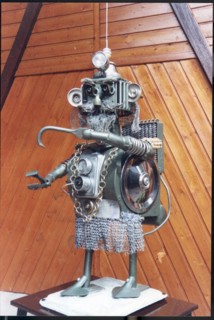 Sculpture en métal de Henri Dolfus