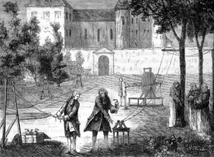 First Measures of Propagating Electricity
