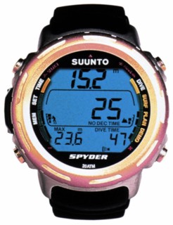 Montre Spyder, ordinateur de plongée