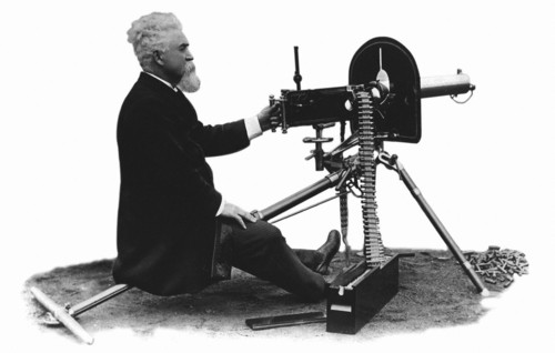 Machine gun, Hiram Maxim