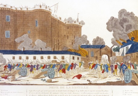La prise de la Bastille, le 14 juillet 1789