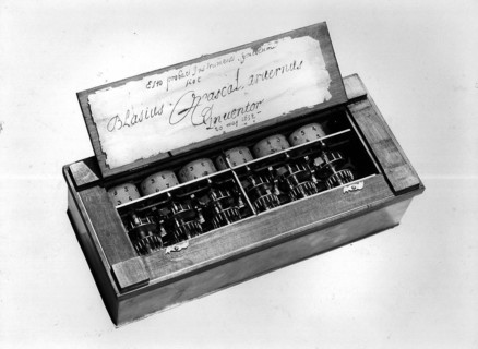Blaise Pascal's calculating machine