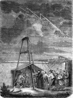 First Demonstration of the Presence of Electricity in Storm Clouds