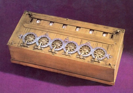 Blaise Pascal's calculating machine
