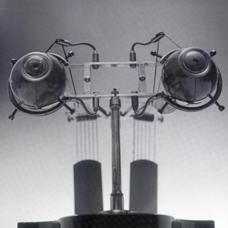 Machine for studying the movement of the eyes